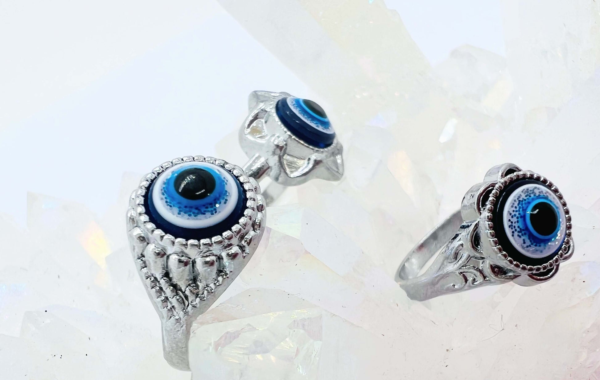 Evil Eye Ring Set