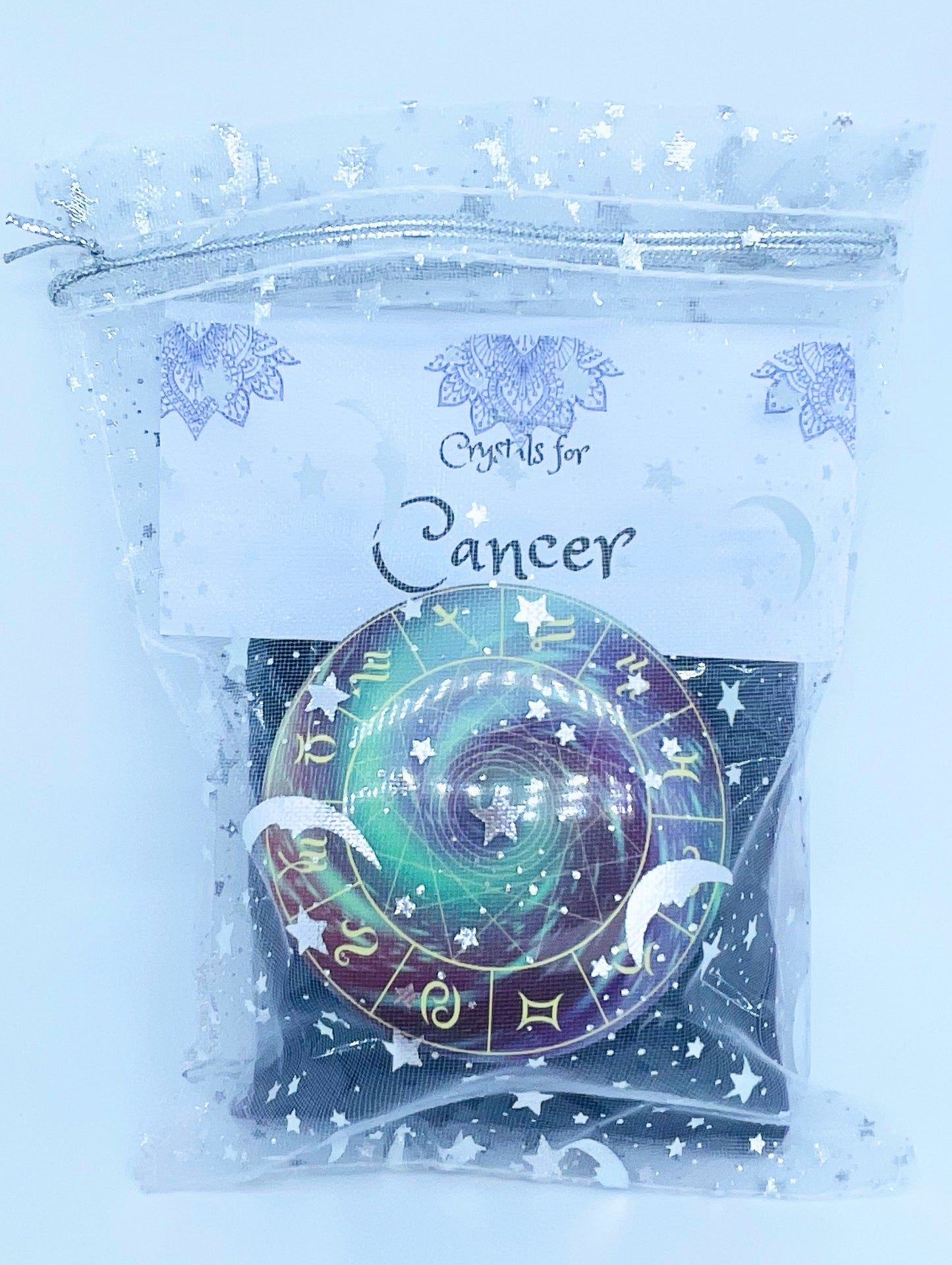 Zodiac Candle & Crystal Gift Set
